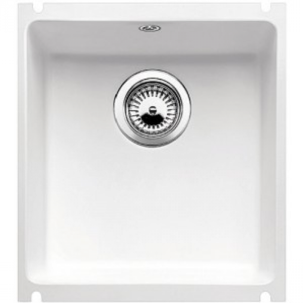 Кухонная мойка Blanco SUBLINE 375-U 523726 глянцевый белый