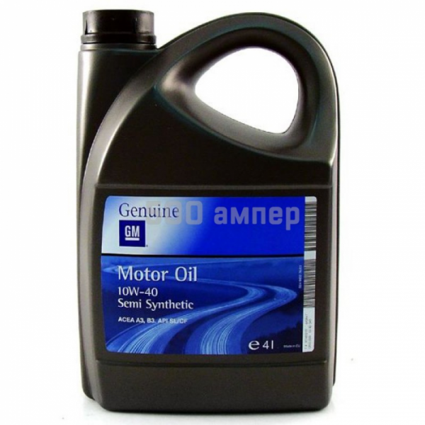 Масло моторное GM Motor Oil SAE 10W40 4л 1942045