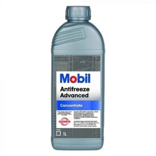 Антифриз Mobil Advanced (1л) красный (концентрат)