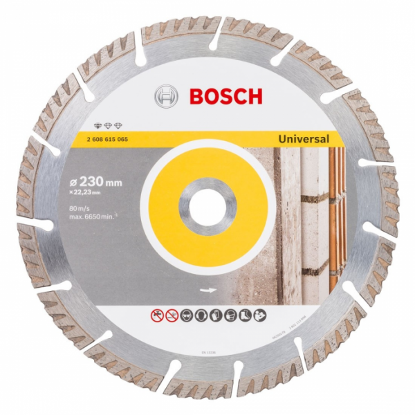 Алмазный диск Bosch Universal 230х22.2 мм 2608615065