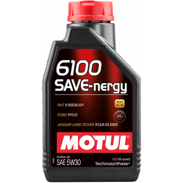 Масло моторное MOTUL 6100 Save-Nergy 5W30 1 л 107952