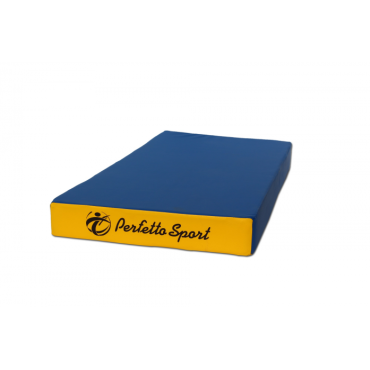 Мат гимнастический Perfetto sport Мат № 1 (100 х 50 х 10) "PERFETTO SPORT" сине/жёлтый Мат гимнастический Perfetto sport Мат № 1 (100 х 50 х 10) "PERFETTO SPORT" сине/жёлтый