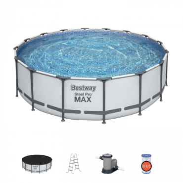 Бассейн каркасный BestWay Steel Pro Max 488*122см 5612Z