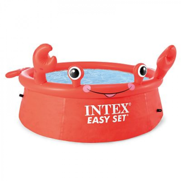 Бассейн надувной Intex Веселый краб 183х51см 26100 Бассейн надувной Intex Веселый краб 183х51см 26100