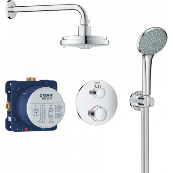 Душевая система GROHE Grohtherm 34735000 хром