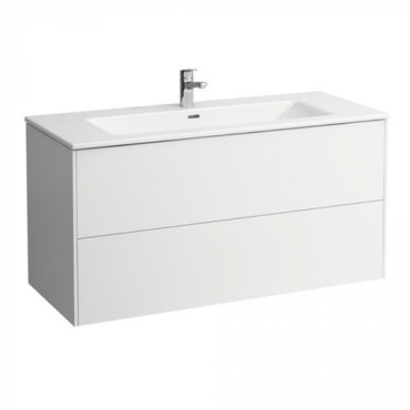 Тумба с раковиной Laufen Pro S 120см 8.6496.3.261.104.1 глянцевый белый Тумба с раковиной Laufen Pro S 120см 8.6496.3.261.104.1 глянцевый белый