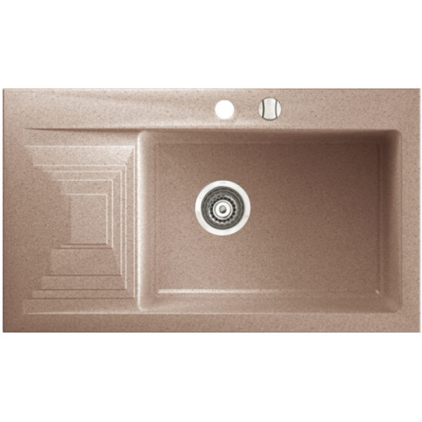 Кухонная мойка MARMORIN HALIT black METALIC 1b1d R (520 113 012)
