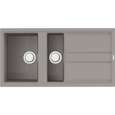 Кухонная мойка Omoikiri Kitagawa 100-2-GR Artceramic/leningrad grey 4993804 Кухонная мойка Omoikiri Kitagawa 100-2-GR Artceramic/leningrad grey 4993804