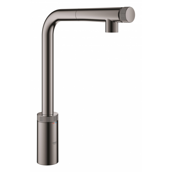 Смеситель для кухни GROHE Minta SmartControl 31613A00 темный графит глянец