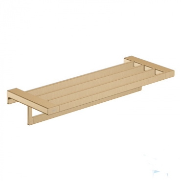 Держатель для полотенец Hansgrohe AddStoris 41751140 шлифованная бронза