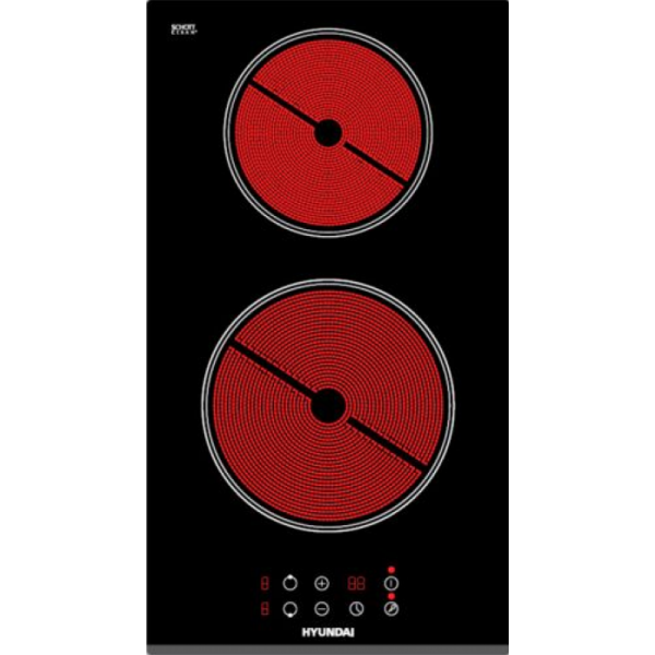 Электрическая варочная панель Hyundai HHE 3270 BG черный