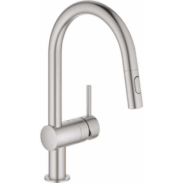 Смеситель для кухни GROHE Minta 32321DC2 суперсталь