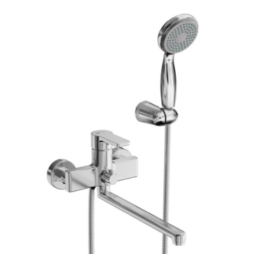 Смеситель универсальный Lemark Aura LM0651CH хром