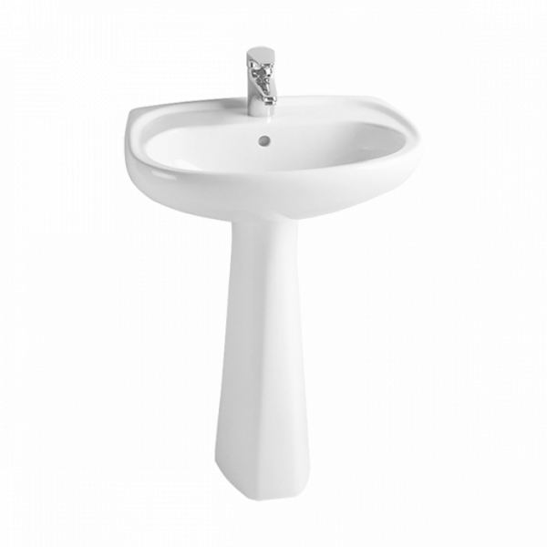 Раковина с пьедесталом Vitra Normus 55 9600B003-7650 белый