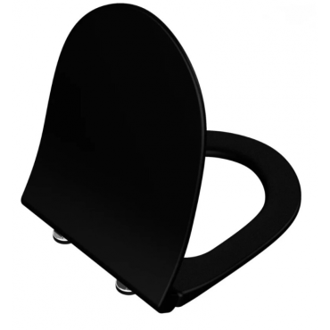 Сиденье для унитаза Vitra Sento 120-483-009 матовый черный Сиденье для унитаза Vitra Sento 120-483-009 матовый черный