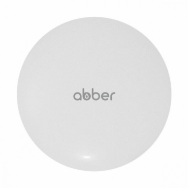 Накладка на слив для раковины Abber AC0014MW белая матовая Накладка на слив для раковины Abber AC0014MW белая матовая