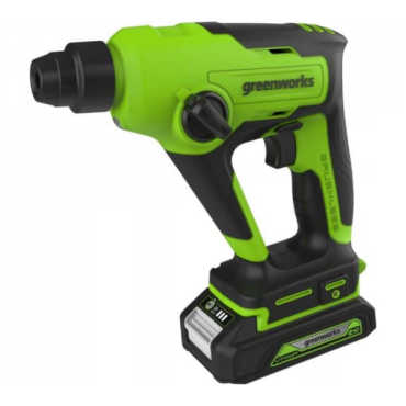 Перфоратор GreenWorks GD24SDS1K2 3803107UA