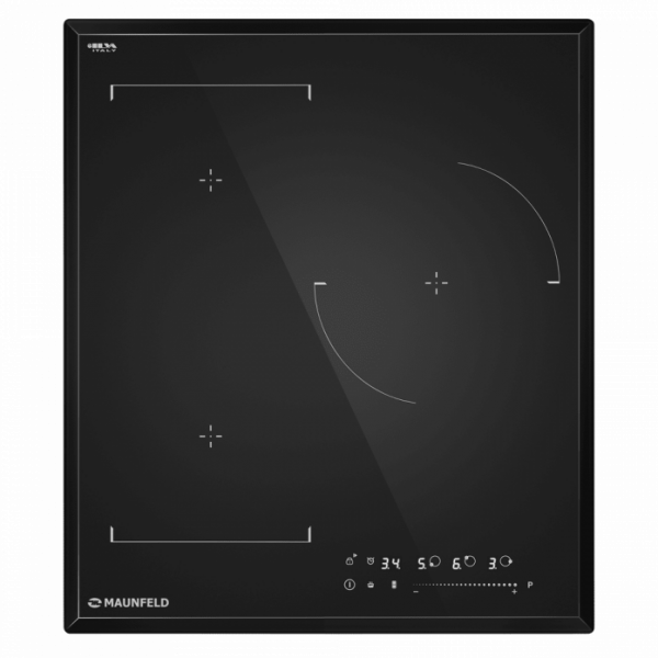 Индукционная варочная панель Maunfeld CVI453SBBK LUX Inverter