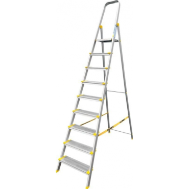 Стремянка АЛЮМЕТ 9 ступеней АS709