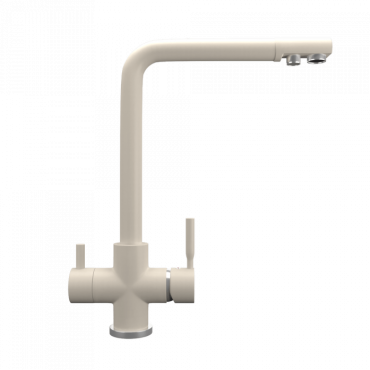 Кухонный смеситель Maunfeld MFQT-16LBG светло-бежевый