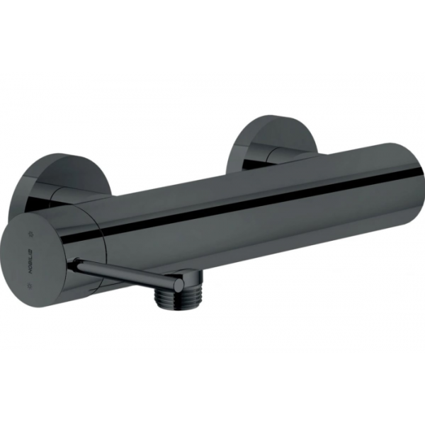 Смеситель для душа Nobili Velis VE125130FLP глянцевый черный