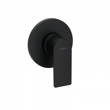 Смеситель для душа Hansgrohe Rebris E 72659670S (72659670+13620180) матовый черный