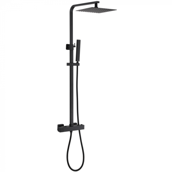 Душевая стойка Abber Daheim AF8260BL черный матовый