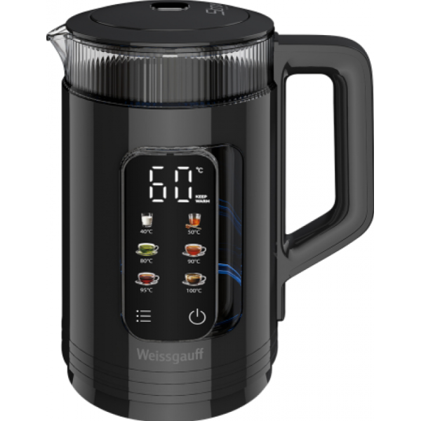 Чайник электрический Weissgauff WK 1520 Db Touch BodyCool