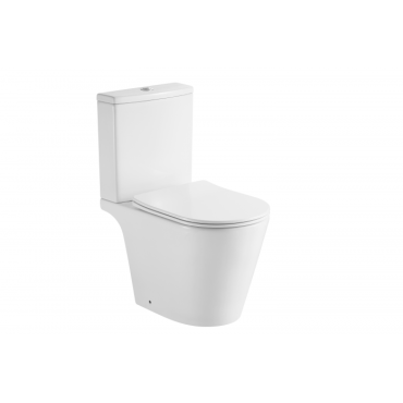 Унитаз напольный AQUATEK Бетта AQ1363B-00 с сиденьем белый (с бачком)