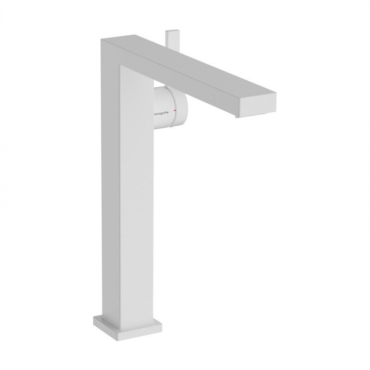 Смеситель для раковины Hansgrohe Tecturis E 73070700 белый матовый