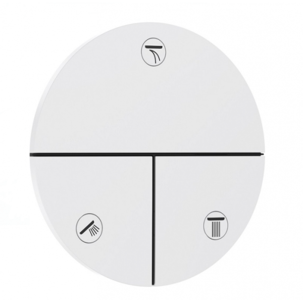 Переключатель потоков Hansgrohe ShowerSelect Comfort S 15558700 белый матовый