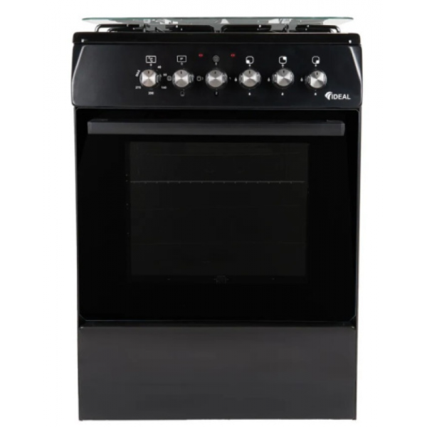 Кухонная плита IDEAL L 305 черный Econom ГК