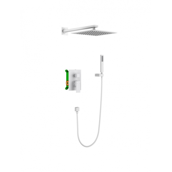 Душевая система встроенная Timo Selene SX-2069/16SM белый матовый