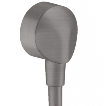 Шланговое подключение Hansgrohe Fixfit 27454340 черный хром шлифованный