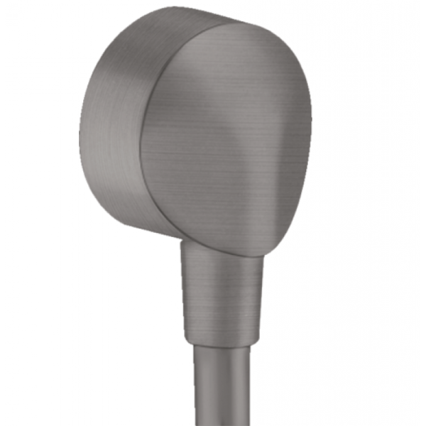 Шланговое подключение Hansgrohe Fixfit 27454340 черный хром шлифованный