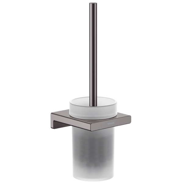 Ершик для унитаза Hansgrohe AddStoris 41752340 шлифованный черный хром