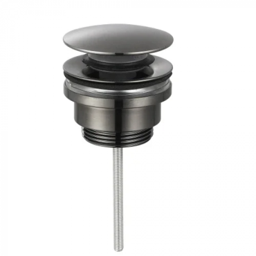 Донный клапан AQUAME AQM7003GM графит матовый Донный клапан AQUAME AQM7003GM графит матовый