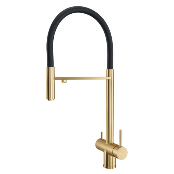 Смеситель для кухни TopZero TPZ 307 GOLD золото