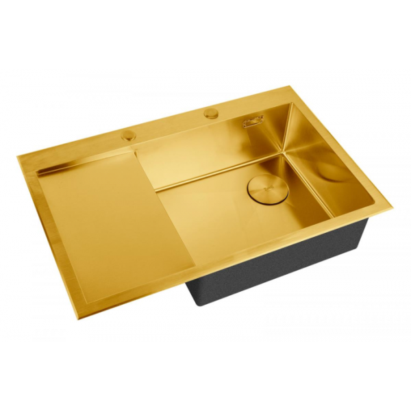 Мойка для кухни ZorG LUX 7851-R GOLD золото