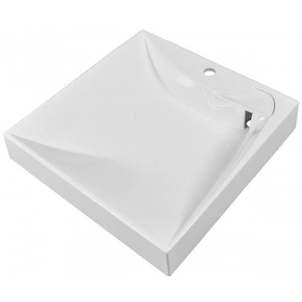 Раковина над стиральной машиной Stella Polar Турин SP-00000508 с кронштейнами, белый