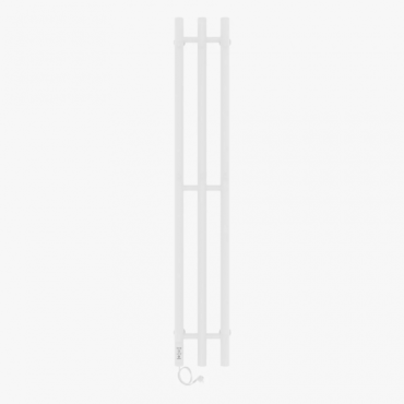 Полотенцесушитель LARIS ТЕЯ ЧК П3 190х1200 (круг) белый муар, левый 73207660