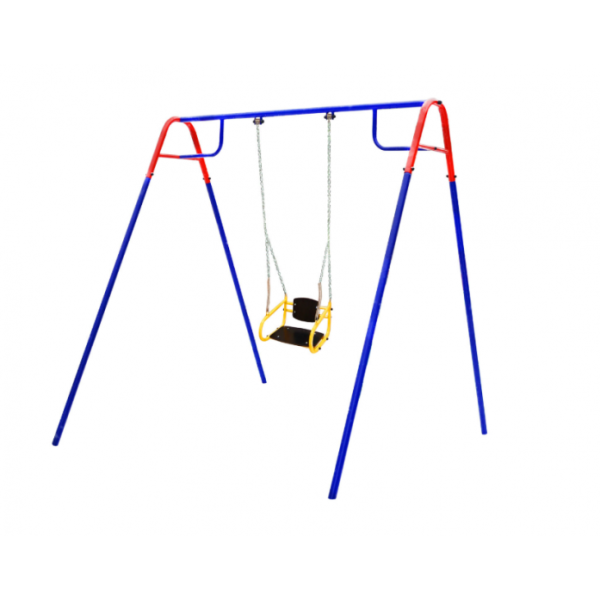 Качели дачные Пионер + качели цепные со спинкой