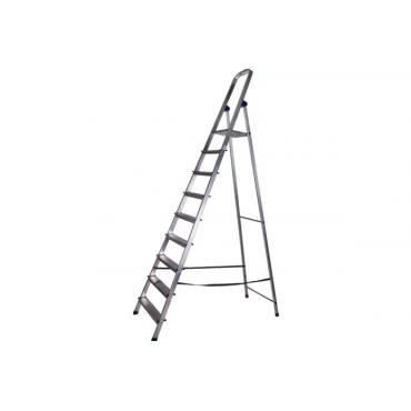 Стремянка алюминиевая STAIRS 9 ступеней AS09