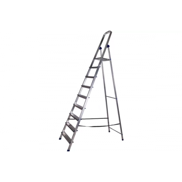 Стремянка алюминиевая STAIRS 9 ступеней AS09
