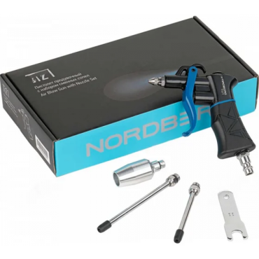 Пистолет продувочный NORDBERG с набором сменных сопел Ti21