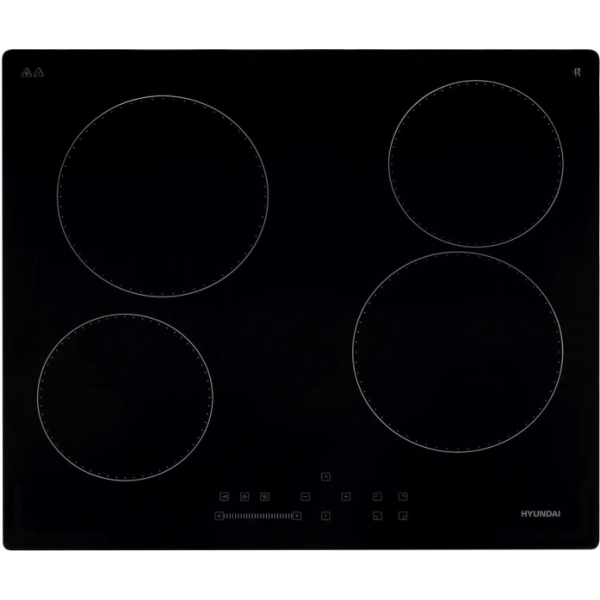 Варочная поверхность Hyundai HHE 6451 BG черный
