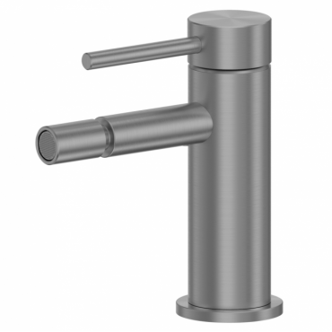 Смеситель для биде Abber Wasser Kreis 316 AF8124BGG оружейная сталь брашированная