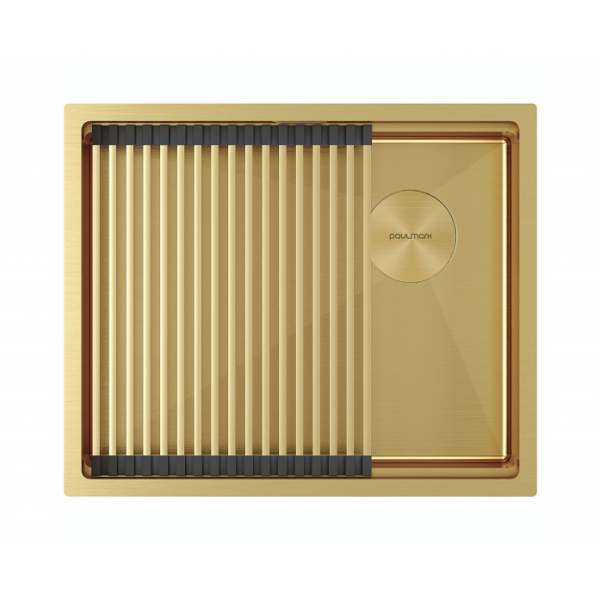 Мойка Paulmark NEXT-PRO 54 UNI PM705445-LG светлое золото