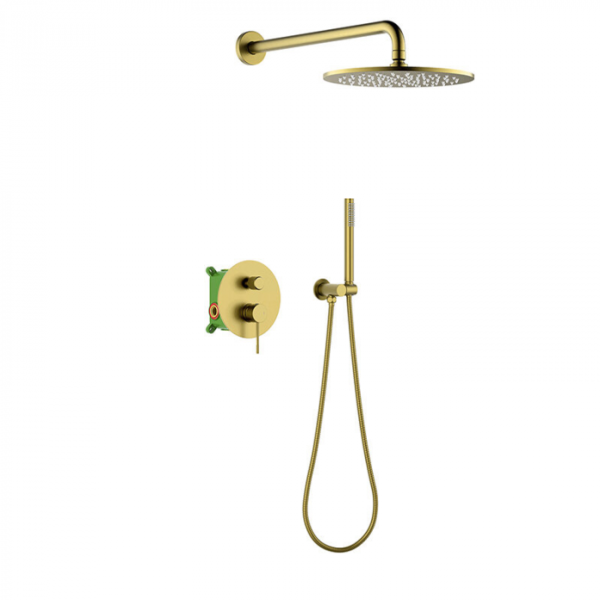 Душевая система встроенная Timo Saona SX-2369/20SM золото шлифованное