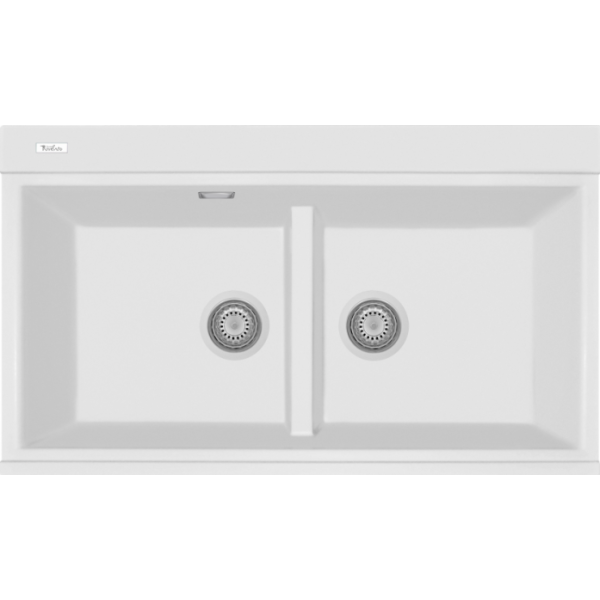 Мойка Rivelato FONDE FN-8638-2 Bianco latte